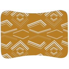 Abstract Geometric Design    Velour Seat Head Rest Cushion by Eskimos