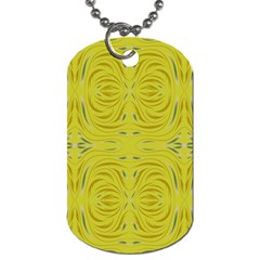 Folk Flowers Print Floral Pattern Ethnic Art Dog Tag (one Side) by Eskimos