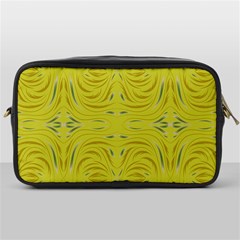 Folk Flowers Print Floral Pattern Ethnic Art Toiletries Bag (one Side) by Eskimos