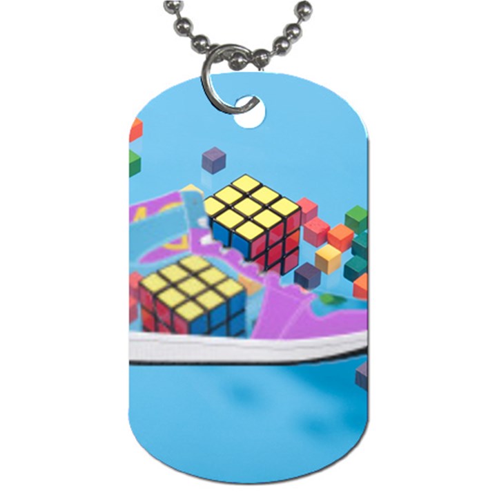 Floating-cubes-on-blue Backgrounderaser 20220422 203144521 Backgrounderaser 20220422 203216276 Dog Tag (Two Sides)