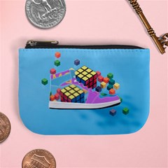 Floating-cubes-on-blue Backgrounderaser 20220422 203144521 Backgrounderaser 20220422 203216276 Mini Coin Purse by marthatravis1968