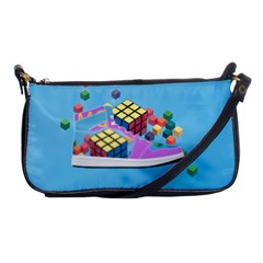 Floating-cubes-on-blue Backgrounderaser 20220422 203144521 Backgrounderaser 20220422 203216276 Shoulder Clutch Bag by marthatravis1968