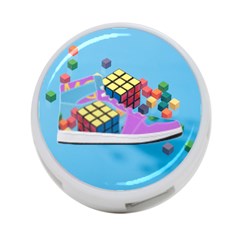 Floating-cubes-on-blue Backgrounderaser 20220422 203144521 Backgrounderaser 20220422 203216276 4-port Usb Hub (one Side) by marthatravis1968