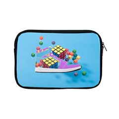 Floating-cubes-on-blue Backgrounderaser 20220422 203144521 Backgrounderaser 20220422 203216276 Apple Ipad Mini Zipper Cases by marthatravis1968