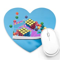 Floating-cubes-on-blue Backgrounderaser 20220422 203144521 Backgrounderaser 20220422 203216276 Heart Mousepads by marthatravis1968