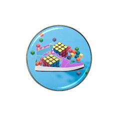 Floating-cubes-on-blue Backgrounderaser 20220422 203144521 Backgrounderaser 20220422 203216276 Hat Clip Ball Marker by marthatravis1968