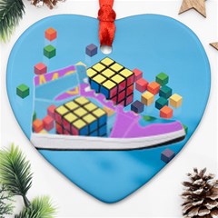 Floating-cubes-on-blue Backgrounderaser 20220422 203144521 Backgrounderaser 20220422 203216276 Heart Ornament (two Sides)