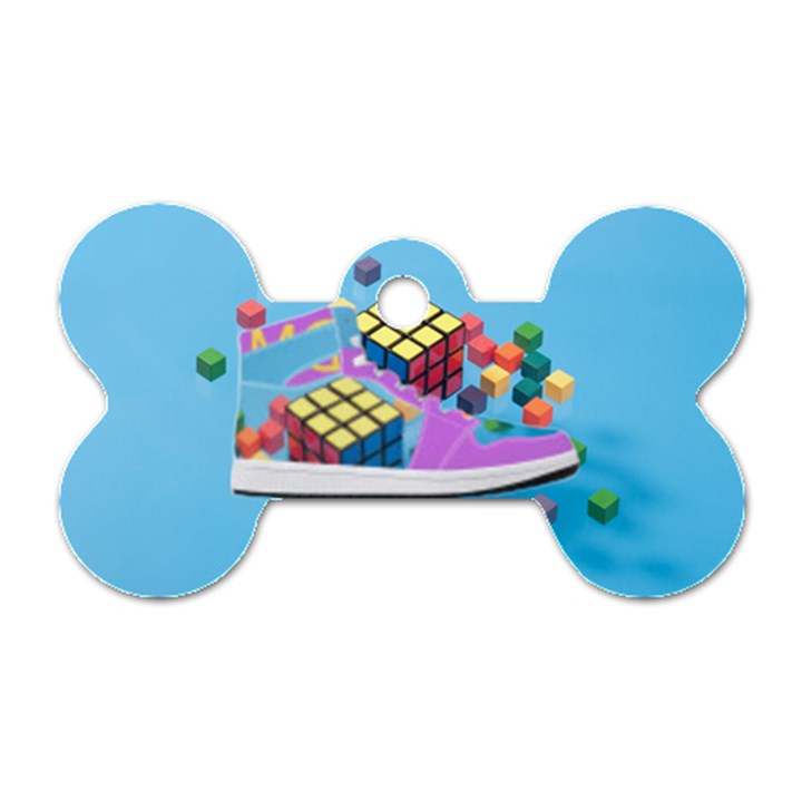 Floating-cubes-on-blue Backgrounderaser 20220422 203144521 Backgrounderaser 20220422 203216276 Dog Tag Bone (One Side)