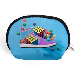 Floating-cubes-on-blue Backgrounderaser 20220422 203144521 Backgrounderaser 20220422 203216276 Accessory Pouch (medium) by marthatravis1968