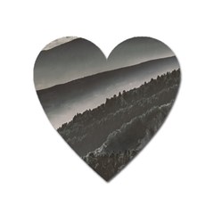 Olympus Mount National Park, Greece Heart Magnet by dflcprints