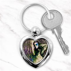 My Mucha Moment Key Chain (heart) by MRNStudios