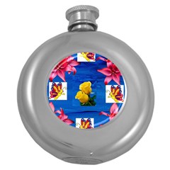 Backgrounderaser 20220425 173842383 Round Hip Flask (5 Oz) by marthatravis1968