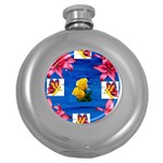 Backgrounderaser 20220425 173842383 Round Hip Flask (5 oz) Front