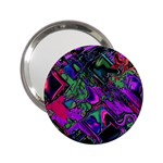 Neon Aquarium 2.25  Handbag Mirrors Front