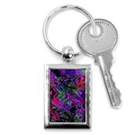 Neon Aquarium Key Chain (Rectangle) Front