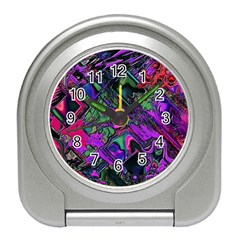 Neon Aquarium Travel Alarm Clock by MRNStudios