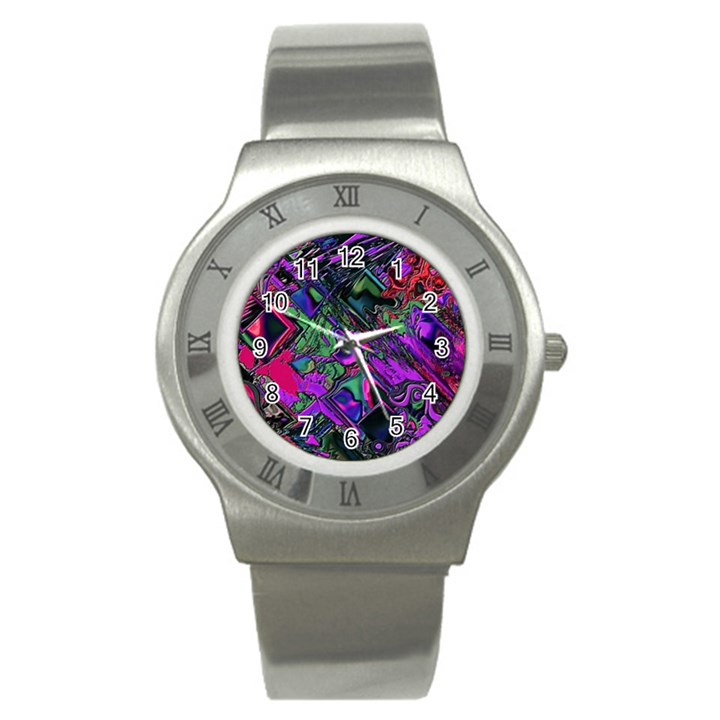 Neon Aquarium Stainless Steel Watch