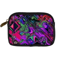 Neon Aquarium Digital Camera Leather Case by MRNStudios