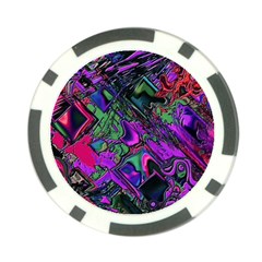 Neon Aquarium Poker Chip Card Guard (10 Pack) by MRNStudios