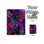 Neon Aquarium Playing Cards 54 Designs (Mini) Front - SpadeJ