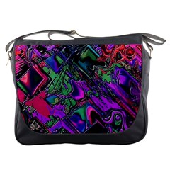 Neon Aquarium Messenger Bag by MRNStudios