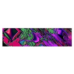 Neon Aquarium Satin Scarf (oblong) by MRNStudios