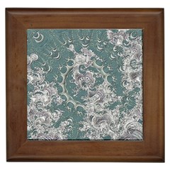 Seaweed Mandala Framed Tile by MRNStudios