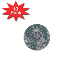 Seaweed Mandala 1  Mini Buttons (10 Pack)  by MRNStudios