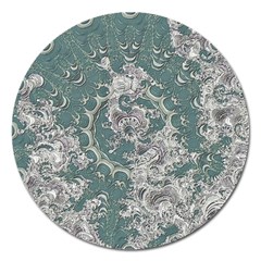 Seaweed Mandala Magnet 5  (round) by MRNStudios