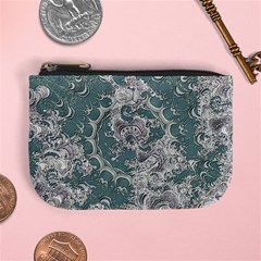 Seaweed Mandala Mini Coin Purse by MRNStudios