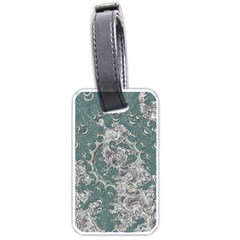 Seaweed Mandala Luggage Tag (one Side) by MRNStudios