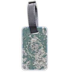 Seaweed Mandala Luggage Tag (two Sides) by MRNStudios