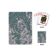 Seaweed Mandala Playing Cards Single Design (mini) by MRNStudios