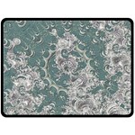 Seaweed Mandala Double Sided Fleece Blanket (Large)  80 x60  Blanket Front