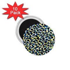 Digital Animal  Print 1 75  Magnets (10 Pack)  by Sparkle