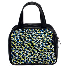 Digital Animal  Print Classic Handbag (two Sides) by Sparkle