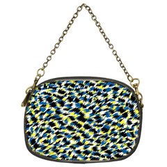 Digital Animal  Print Chain Purse (two Sides) by Sparkle