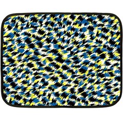 Digital Animal  Print Double Sided Fleece Blanket (mini)  by Sparkle