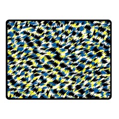 Digital Animal  Print Fleece Blanket (small) by Sparkle