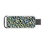 Digital Animal  Print Portable USB Flash (One Side) Front