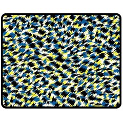 Digital Animal  Print Double Sided Fleece Blanket (medium)  by Sparkle