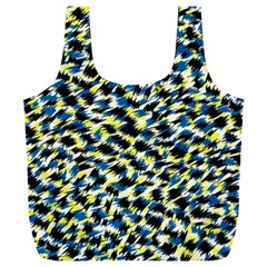 Digital Animal  Print Full Print Recycle Bag (xxl) by Sparkle