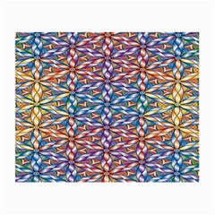 Colorful Flowers Small Glasses Cloth (2 Sides) by Sparkle