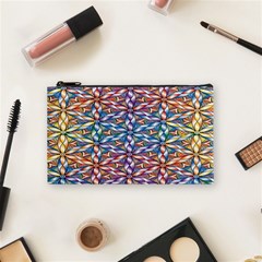 Colorful Flowers Cosmetic Bag (small) by Sparkle