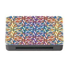 Colorful Flowers Memory Card Reader With Cf by Sparkle