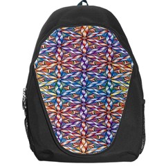 Colorful Flowers Backpack Bag by Sparkle