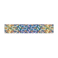 Colorful Flowers Flano Scarf (mini) by Sparkle