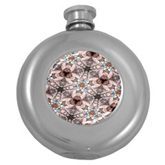 Digital Illusion Round Hip Flask (5 Oz) by Sparkle