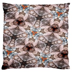 Digital Illusion Large Cushion Case (two Sides) by Sparkle