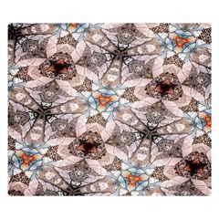 Digital Illusion Double Sided Flano Blanket (small)  by Sparkle